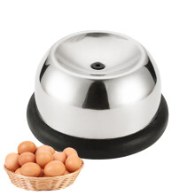 Stainless Steel Egg Piercer Tool for Hard Boiled Eggs Prevents Shell Cracks Easy Press Design