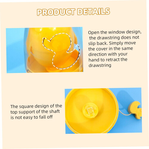 Egg Scrambler Egg Spinner with Pull Rope for  Egg Blending and Golden Egg Making 1