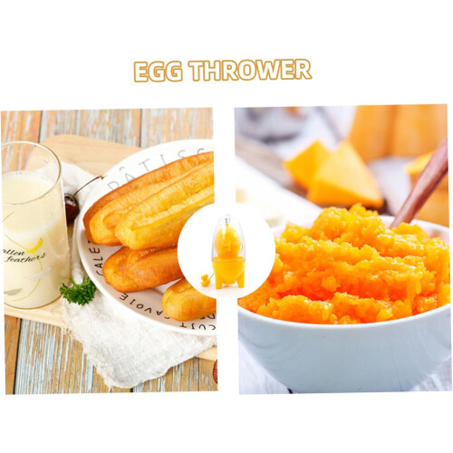 Egg Scrambler Egg Spinner with Pull Rope for  Egg Blending and Golden Egg Making 2