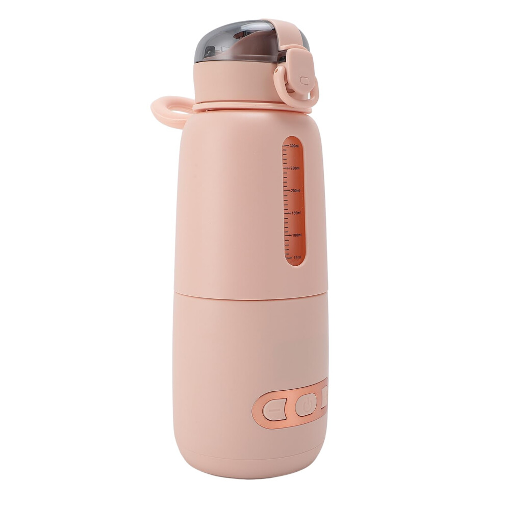 Portable Milk Warmer with Fast Adjustable Heating, 15000mAh USB Rechargeable Baby Bottle, TravelFriendly