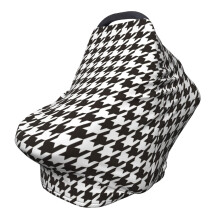Nursing Cover and Car Seat Cover 5in1 Breathable Stretch Fabric 360 Privacy for Breastfeeding