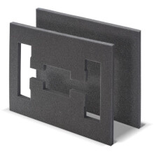 Schaumeinsatz - TOOD - 2 Stück - Für professionelles Set - Stapelbar - 40x30x4 cm