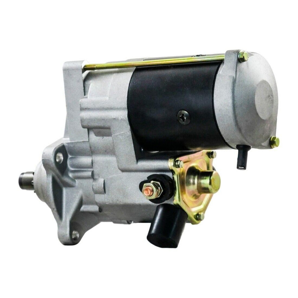 Excavator Starter Motor With 10 Tooth Gear, Clockwise Rotation, Fits D129494 1280002562 9164114419378