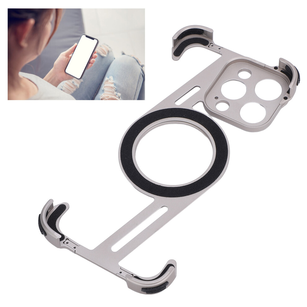 Ultra Thin Aluminum Alloy Phone Case With Kickstand For 16 Pro Max 4221382497240