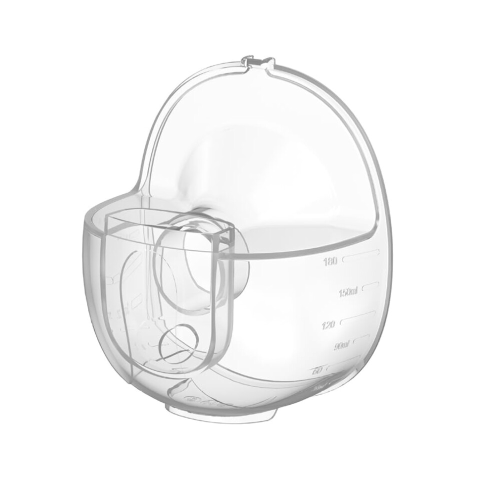Replacement Cup with Soft Silicone Flange for S32 Wearable Breast Pump Parts for Leak Milk Collection
