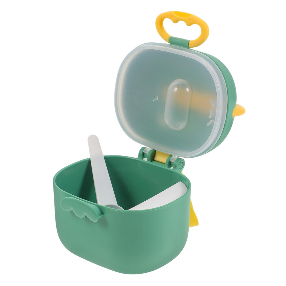 Baby Formula Dispenser with PreMeasured Compartments, Airtight Travel Powder Container for OntheGo