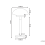 Beliani Table Lamp MINIJA Metal Black 3