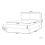 Beliani Bed PE Rattan MONPAZIER 120 x 200 cm (EU Small Double) Light Brown 3