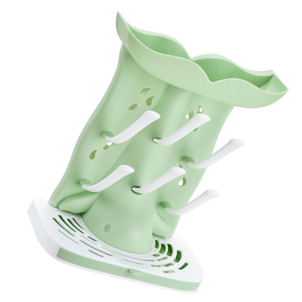 Bottle Drying Rack with SpaceSaving Vertical Design for Fast Airflow Drying Bottles and Cups