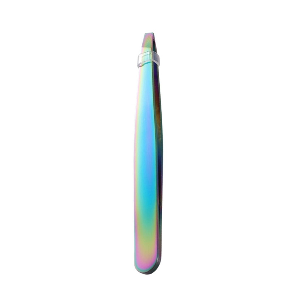 Eyelash Tweezers Stainless Steel with Comb for Easy Lash Application and Precision Brow Shaping
