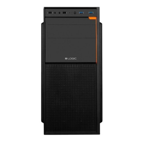 Caixa de PC - Logic - J23 - Midi Tower - Branco - 2 baias 3.5 - 4 baias 2.5
