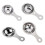 Stainless Steel Egg Separator for Baking, No Mess Yolk Separation, Fits Multiple Bowl Sizes 5
