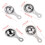 Stainless Steel Egg Separator for Baking, No Mess Yolk Separation, Fits Multiple Bowl Sizes 4