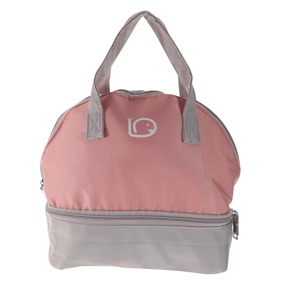 Breast Milk Cooler Bag with DoubleLayer Insulated Baby Bottle Storage Tote for Travel and Outdoors
