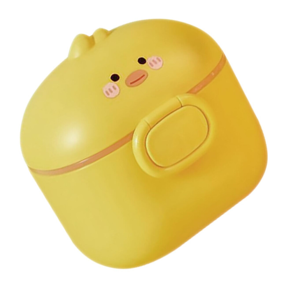 Baby Milk Powder Dispenser with Airtight Lid, Travel Formula Container, Cartoon Design