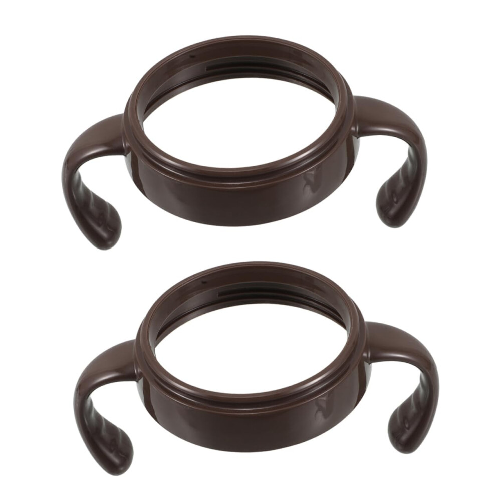 Baby Bottle Handle Replacement with Ergonomic Grip for Wide Neck Bottles, 2pcs Durable Holder