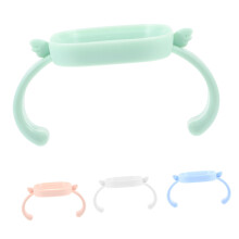 Baby Bottle Handles with Double Handle Grip, NonSlip Toddler Bottle Grip for Easy Drinking