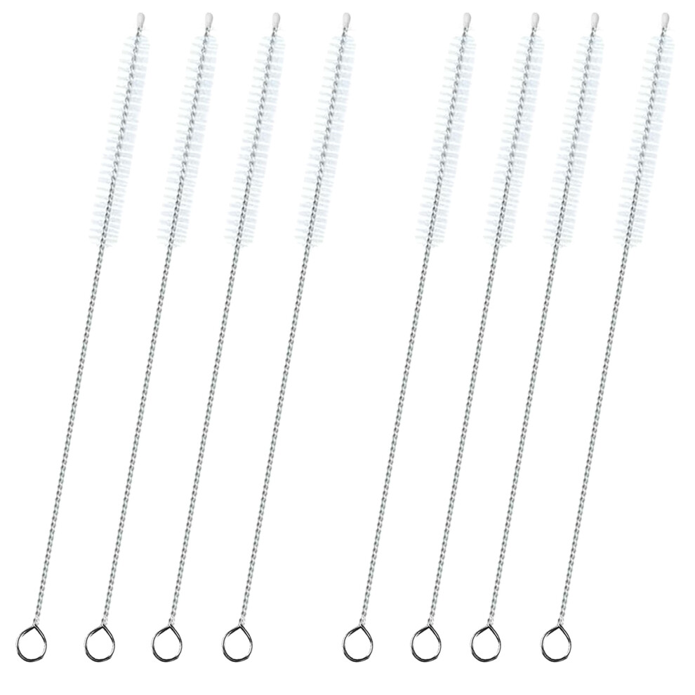 Extra Long Straw Cleaning Brush 12 Inch Nylon Bristles for Baby Bottles, Glass and Silicone Straws