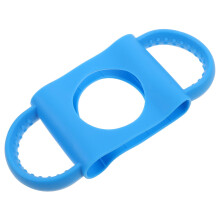 Baby Bottle Handle with Soft Silicone Sleeve, Ergonomic Grip and Protective Holder for Toddlers