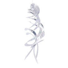 15 inch Spiral Reflective Bird Repellent Rods for Garden Yard