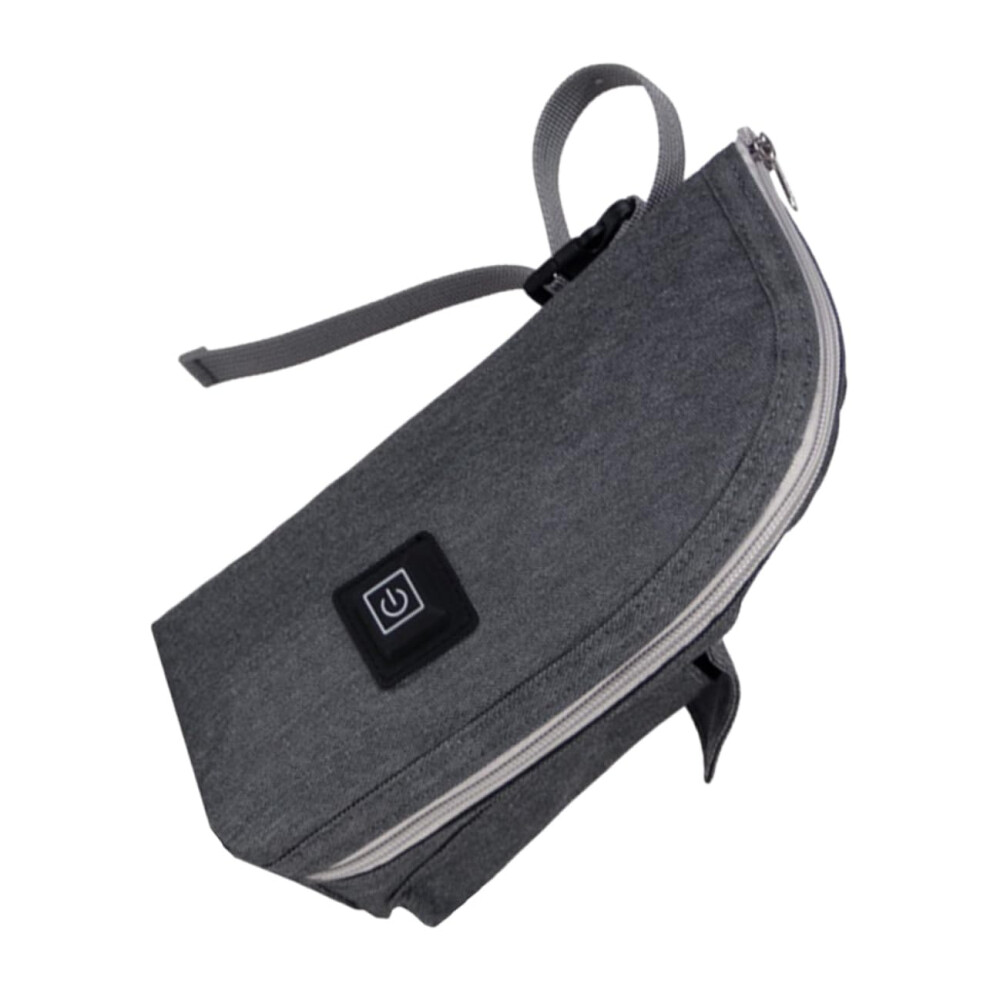 Insulated Baby Bottle Warmer Bag for Breast Milk Storage with Secure Zipper and Travel Use