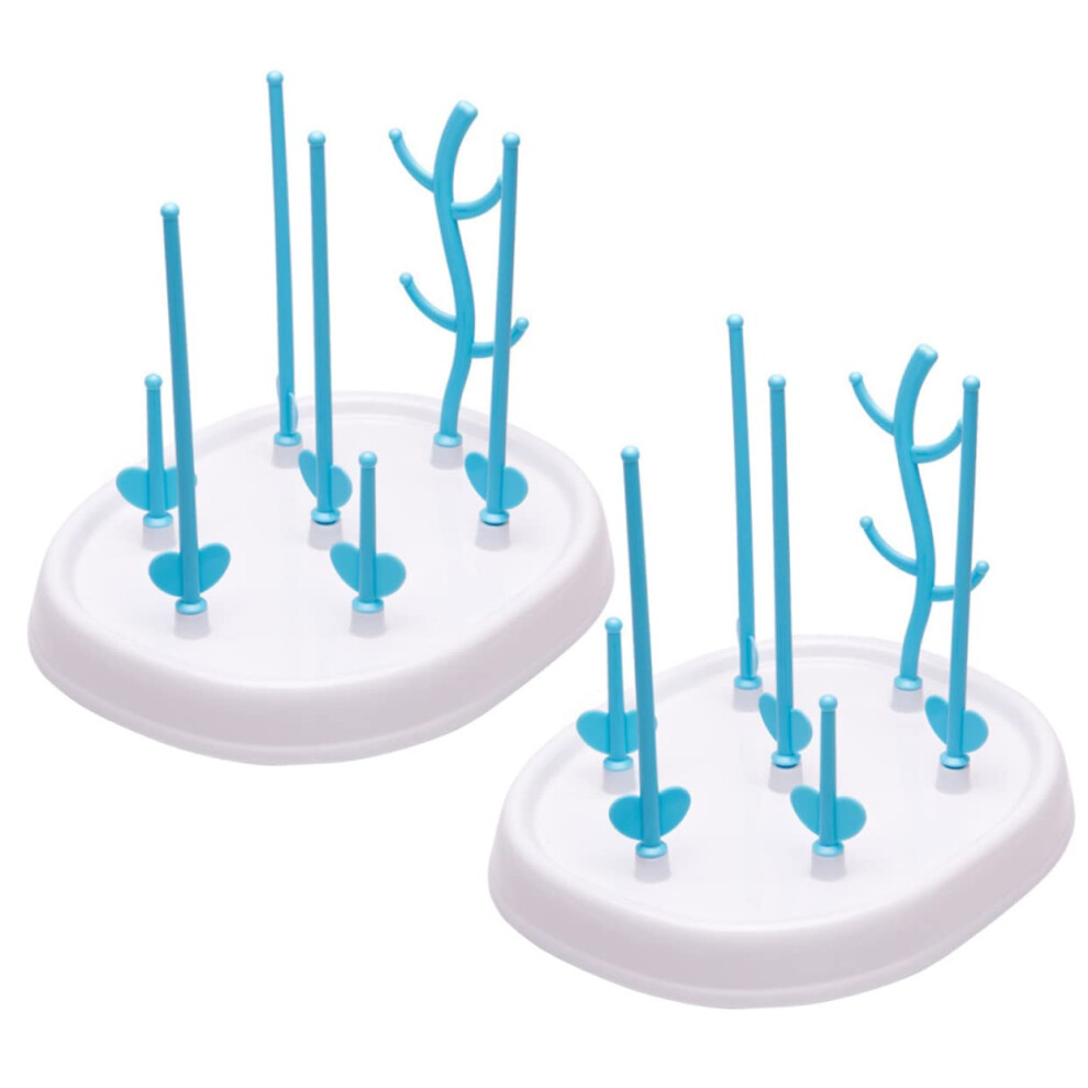 Baby Bottle Drying Rack Set with SpaceSaving Layout and Detachable Stand for Multiple Bottles