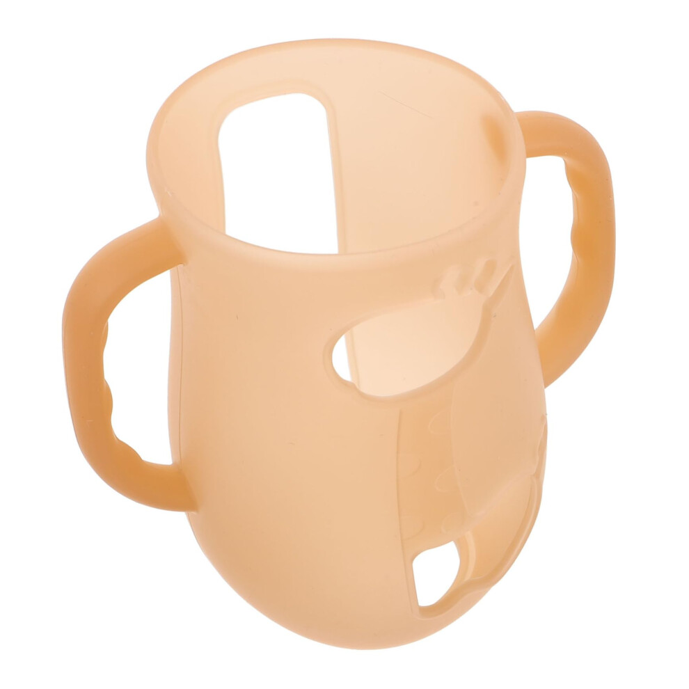Silicone Baby Bottle Handle with Ergonomic Non‑Slip Grip for Wide Neck Bottles, Easy to Clean