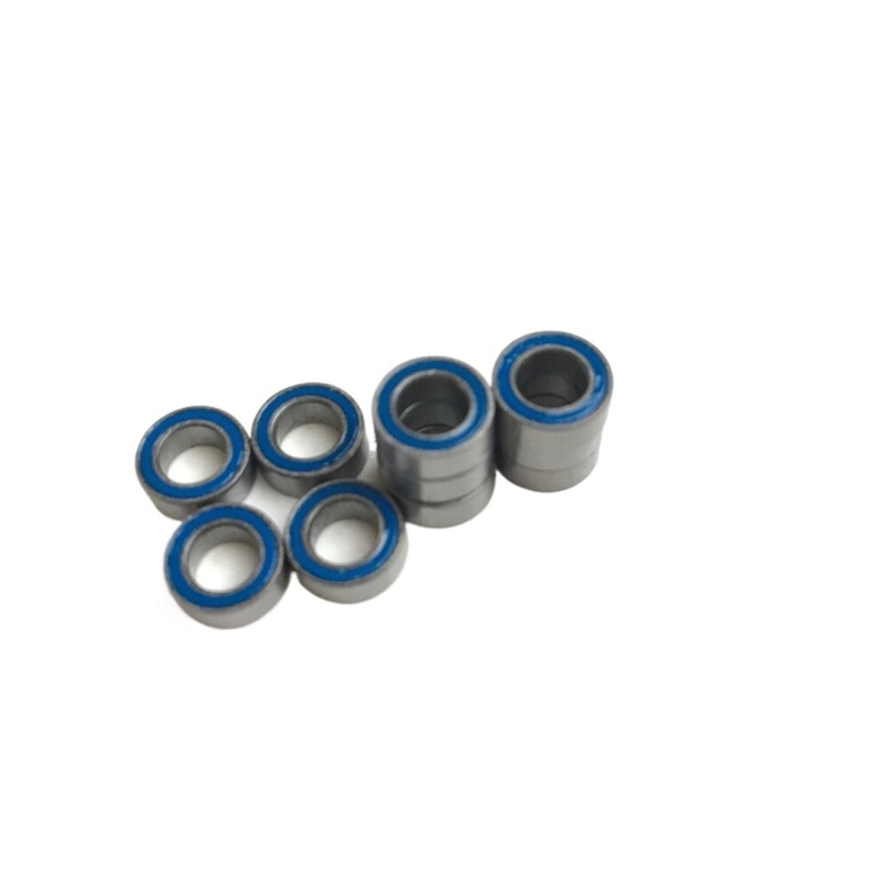 10Pcs 6801Rs Ball Bearing Abec3 12X21x5mm Thin Bearing With Durable Seal Blue 9053599222361