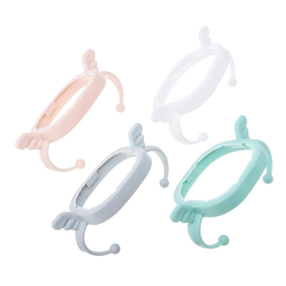 Baby Bottle Handles with Ergonomic Grip for Toddlers, Easy Install Replacement Feeding Set of 4