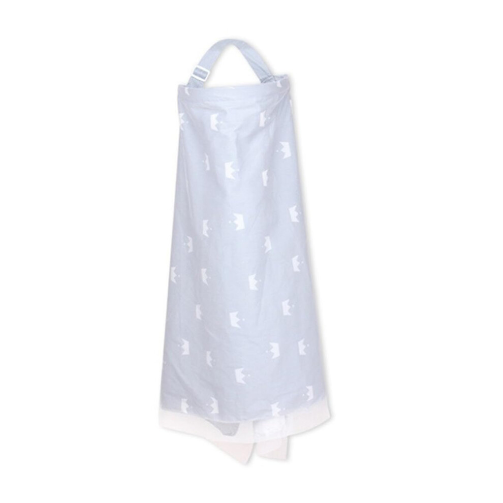 Breathable Multiuse Nursing Cover for Breastfeeding, Stroller and Car Seat with Generous Coverage