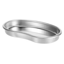Tattoo Tool Tray Stainless Steel Kidney Tray with Ergonomic Curved Design for Studio Artists