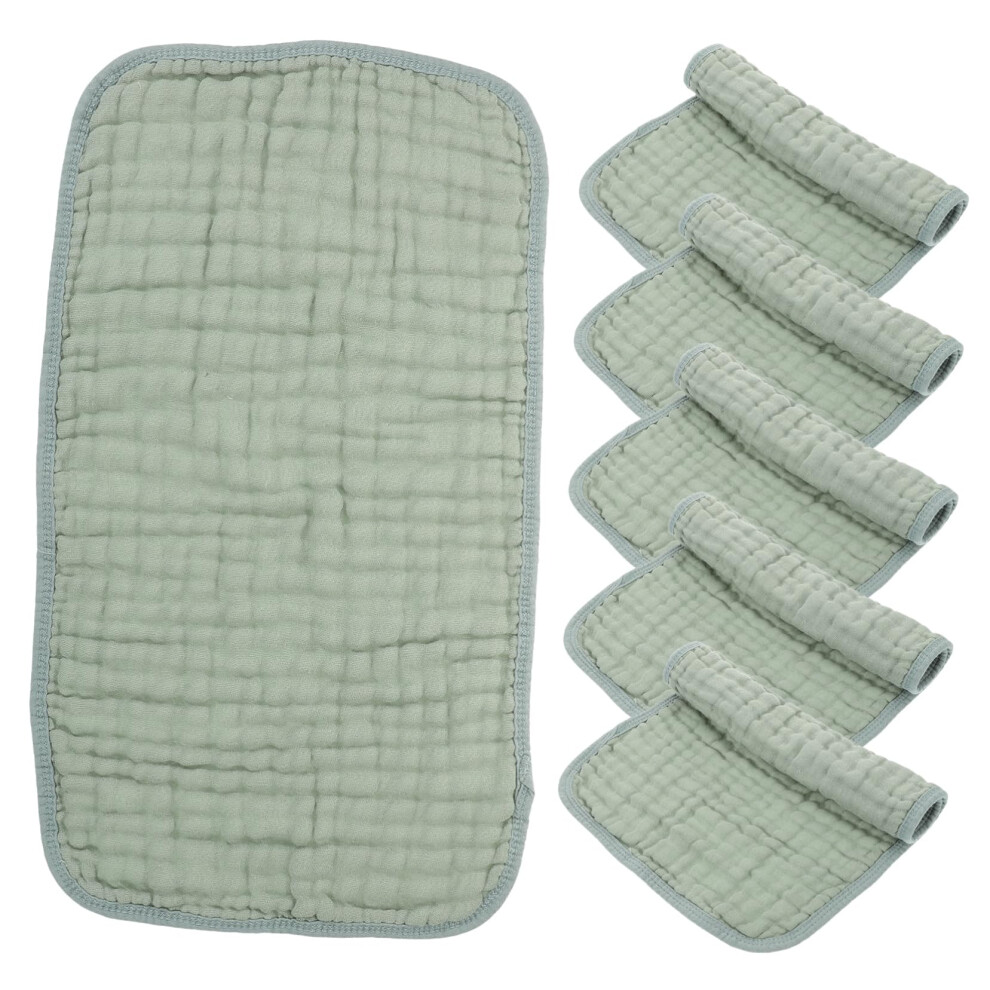 Baby Burp Cloths 6pcs Soft Cotton Muslin Washcloths for Newborns Absorbent MultiPurpose Towels