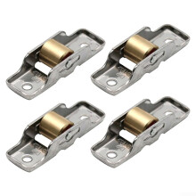Stainless Steel Sliding Door Rollers 4 Pack Heavy Duty Silent Bearings for Glass Doors 16mm
