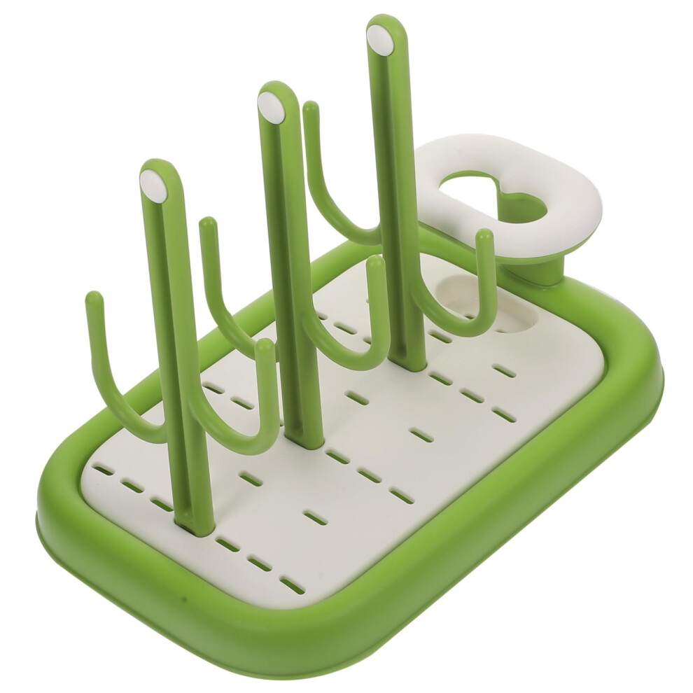 Bottle Drying Rack Large Capacity Easy Clean for Baby Bottles Newborn Countertop Storage
