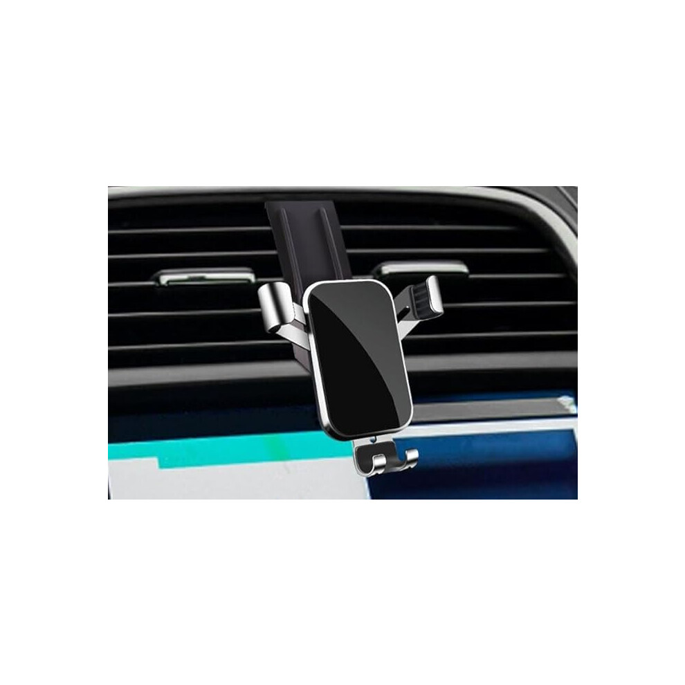 Car Phone Holder For Lincoln Mkx 20152023, 360 Rotation, Secure Clamp, Shockproof Cradle Silver 9365369601239