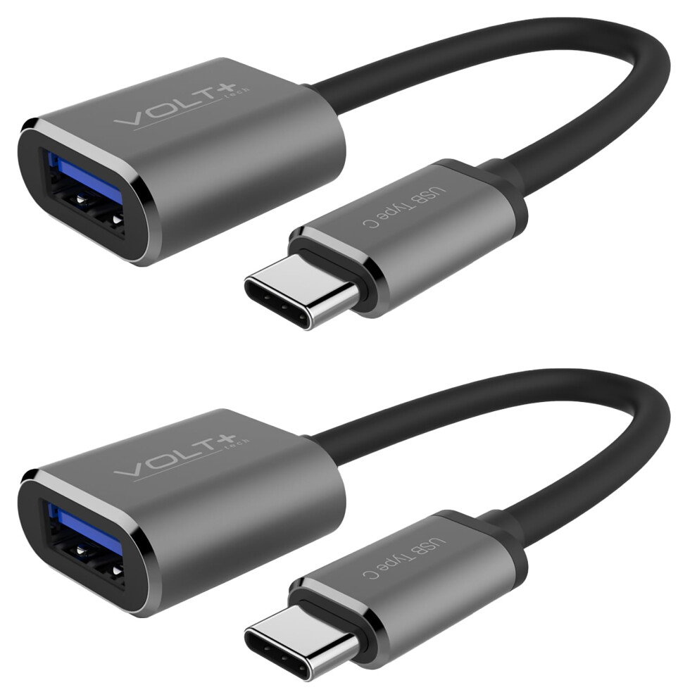 Usb C Otg Adapter 2 Pack With 5Gbps Speed Transfer And Charging For Phone Tablet Laptop 9365369601307
