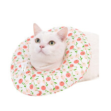 Pet Recovery Collar XS Soft Cotton Comfort Fit for Cats and Small Dogs PostSurgery Protection