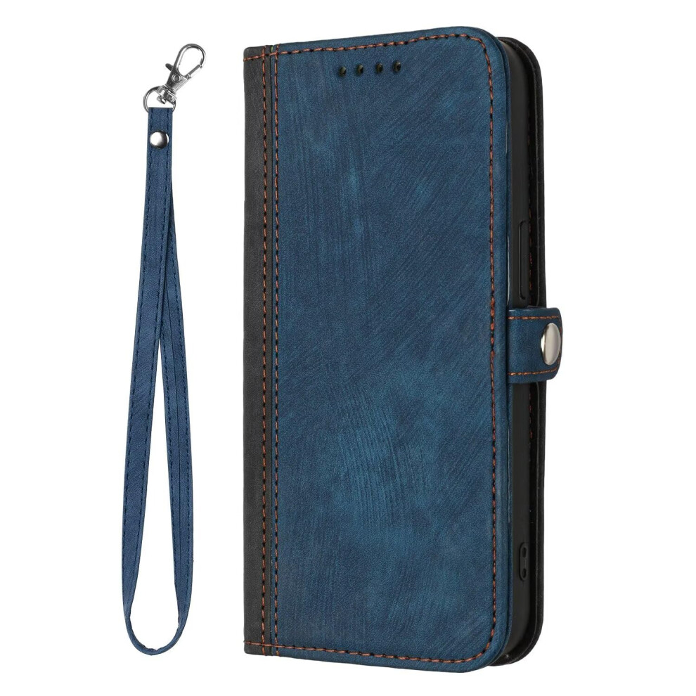 Pu Leather Wallet Case With Card Slots, Magnetic Closure, Kickstand, Wrist Strap For Huawei P30 Lite/Nova 4E 9365369601727