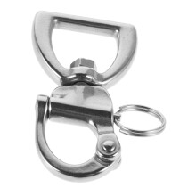 Stainless Steel Swivel Shackle 360 Rotation Marine Grade for Yacht Boat Sailing and Diving
