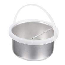 Aluminum Wax Melting Pot with Heat Resistant Handle Nonstick Surface for Salon and Home Use