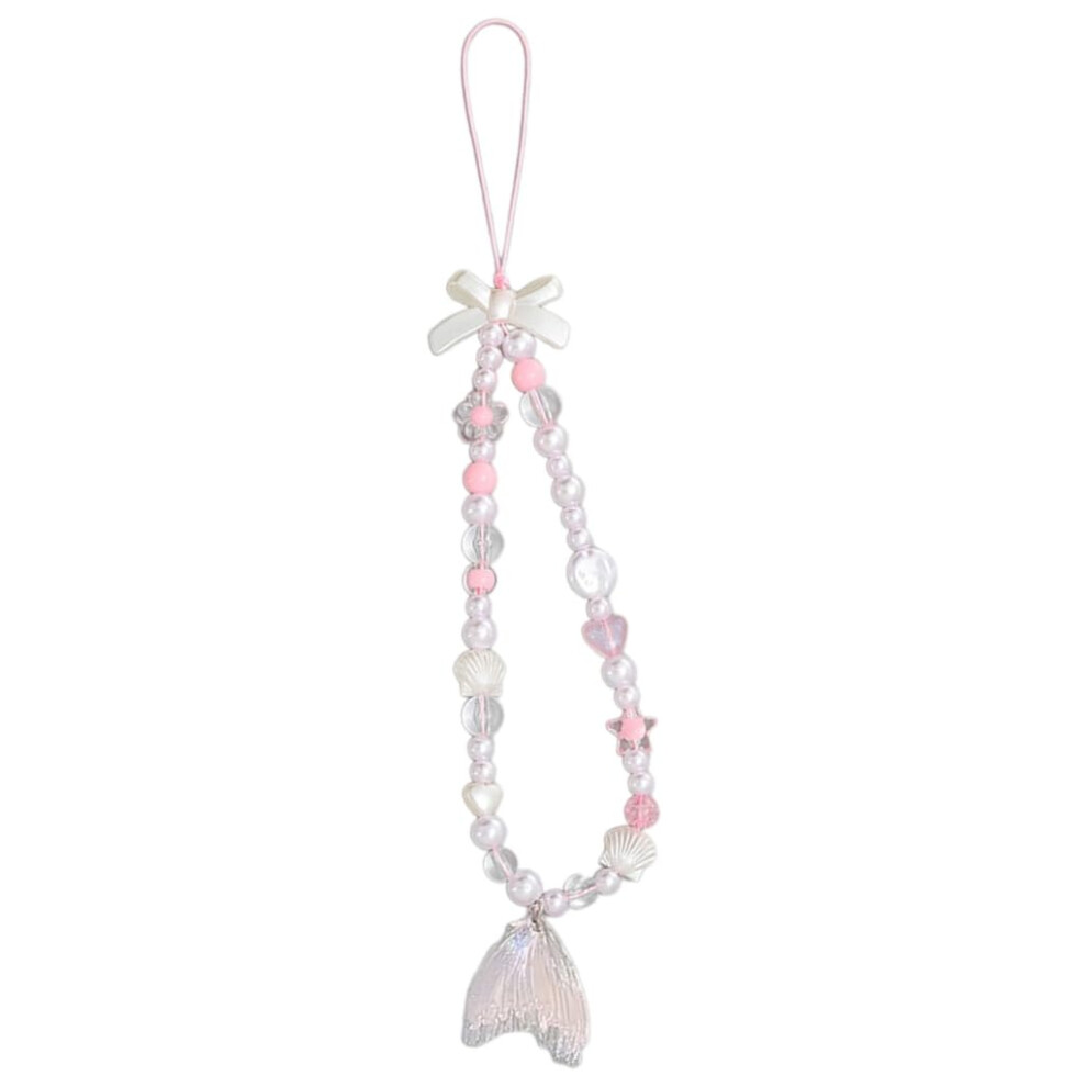 Beaded Phone Wrist Strap Lanyard Bracelet Handmade Stylish Secure Phone Carry Accessory 9365369602731