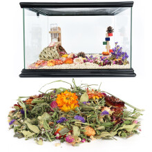 Soothing 50g Dried Floral Bedding for Hamster & Guinea Pigs