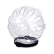 Cat Muzzle Anti Bite and Lick Transparent Hood for Grooming Bathing, Size S 125x135x70mm