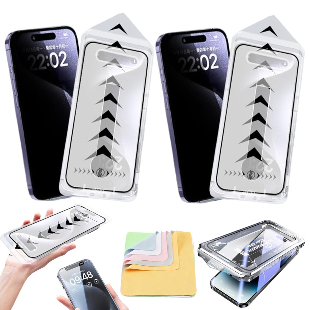 Privacy Screen Protector 9H Tempered Glass Edgetoedge Antifingerprint Dustproof For Iphone 13 Pro Max 9164114430960