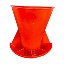 Wall Mounted Pig Feeder and Waterer Easy Clean Durable Portable for Farm Livestock
