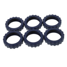 8pcs AntiSkid Luggage Wheel Covers NoiseReducing Universal Suitcase Wheel Protectors for Smooth Rolling