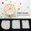 3pcs Plastic Cake Scraper Set with Baking Spatula for Easy Cake Decoration and Hanging Hook Storage 2