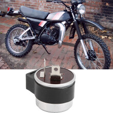 Motorrad Blinklicht Relais mit mechanischer Befestigung geeignet für Yamaha DT100 GT80 XT500