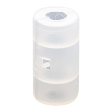 AA to C Battery Adapter Conversion Holder for Camping, Home, Workshop, Electrician Use