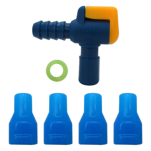 Hydration Pack Bite Valve Replacement with Leakproof SelfSealing Silicone for Hiking Camping